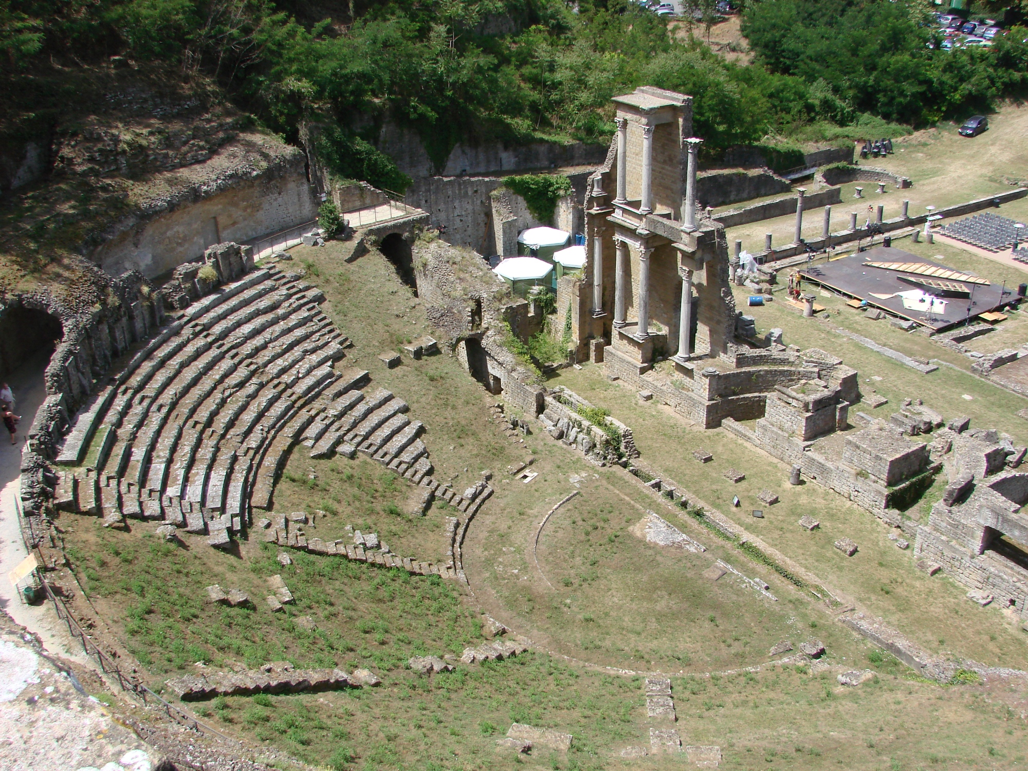 Théâtre romain de Volterra