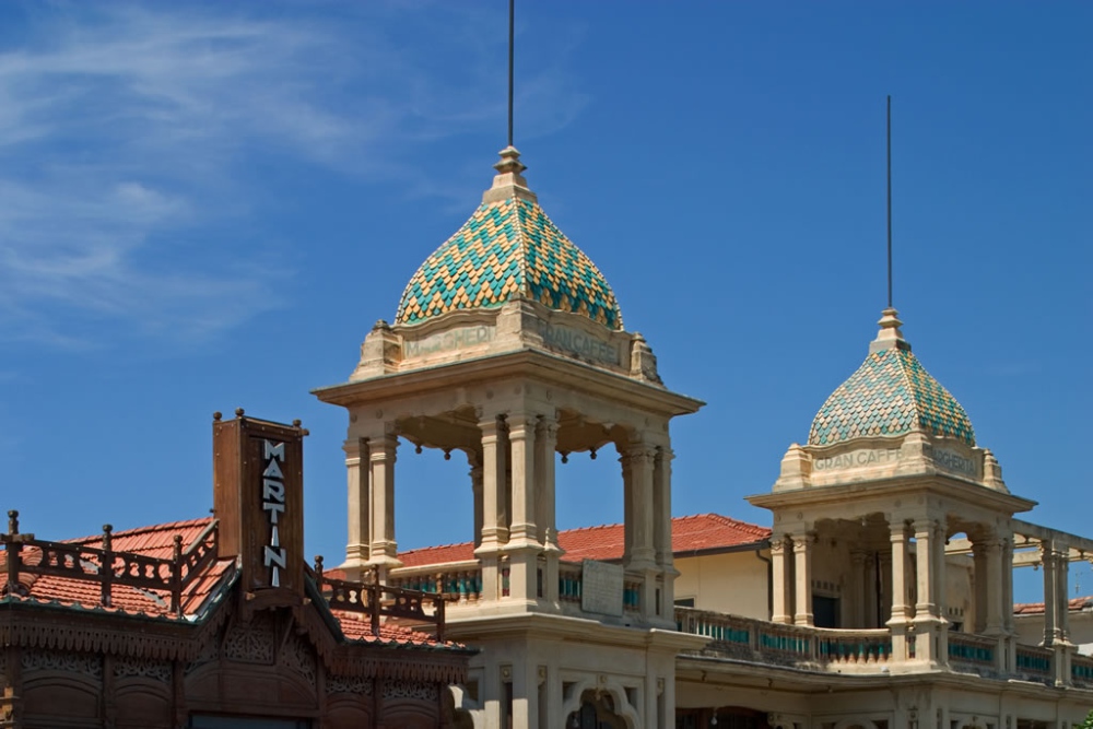 Édifices Art nouveau à Viareggio