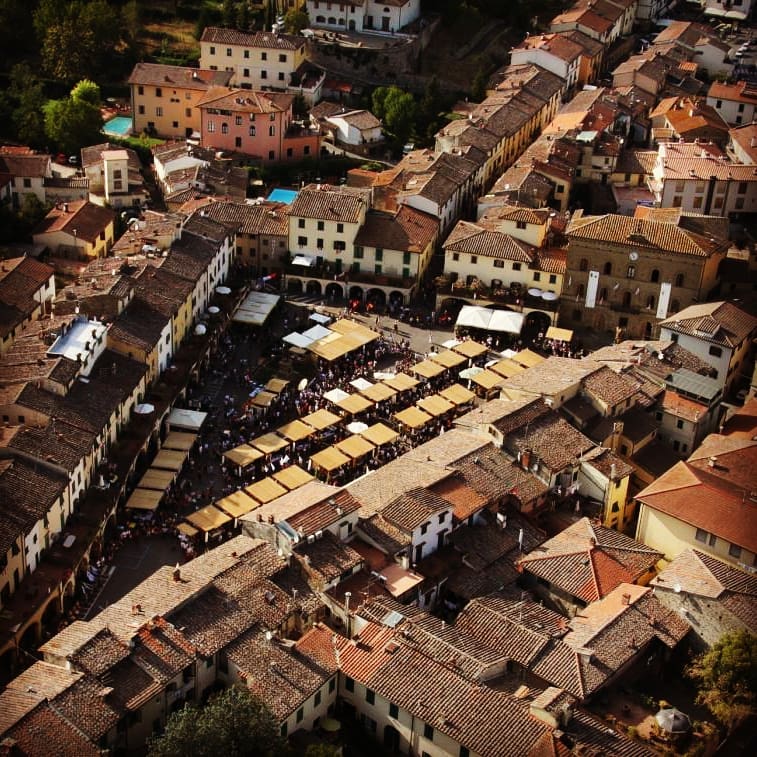 Le marché de la Piazza Matteotti, Greve in Chianti