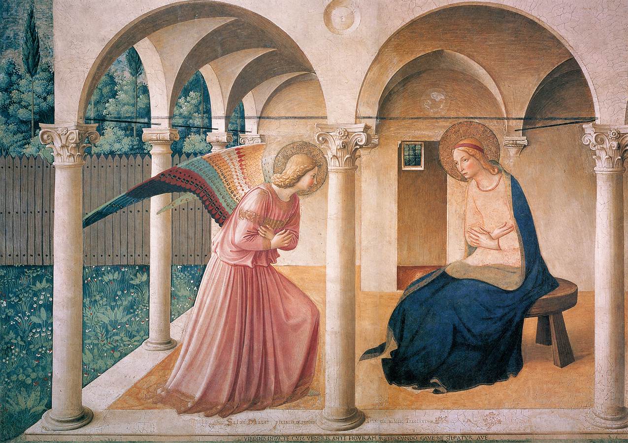 L’Annonciation par Beato Angelico