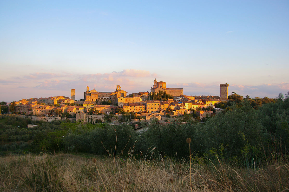 Vue de Lucignano