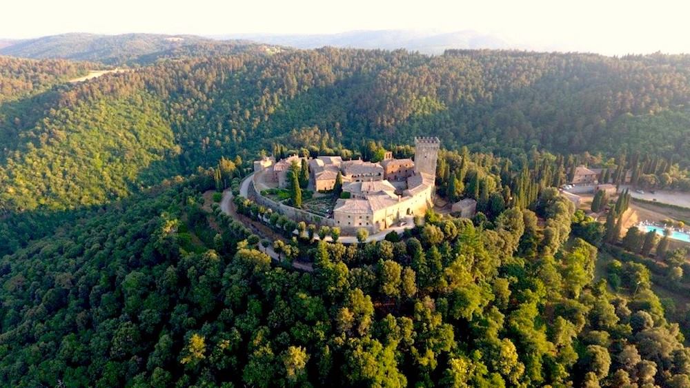 Joyaux de Valdichiana aretina : le chateau de Gargonza