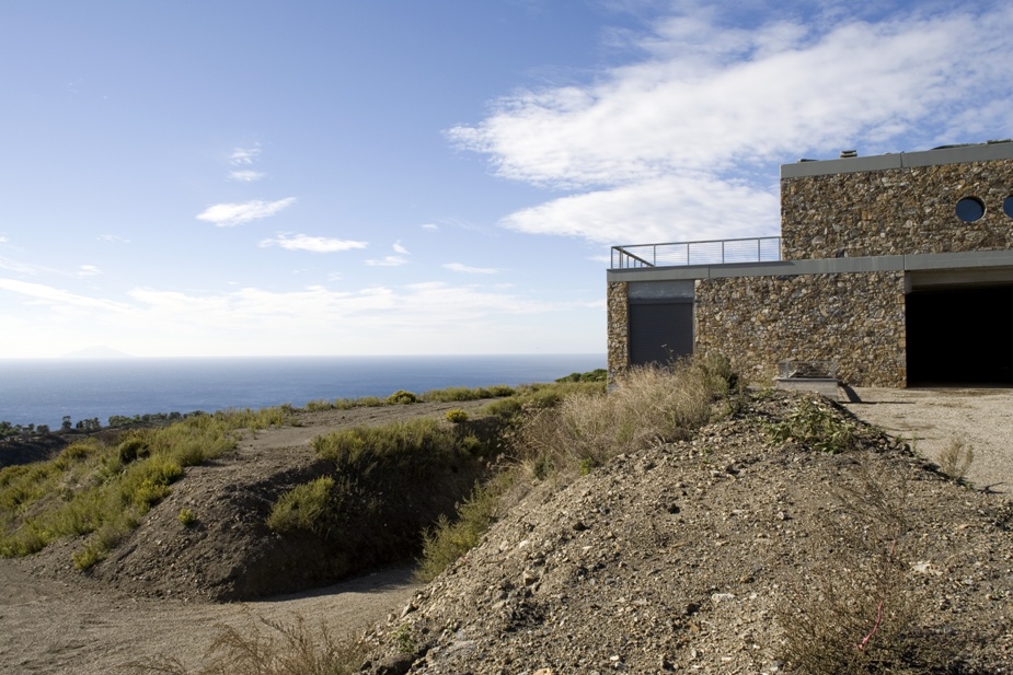 Vue extérieure de la cave