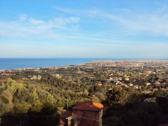 Le panorama depuis le Sanctuaire de Montenero