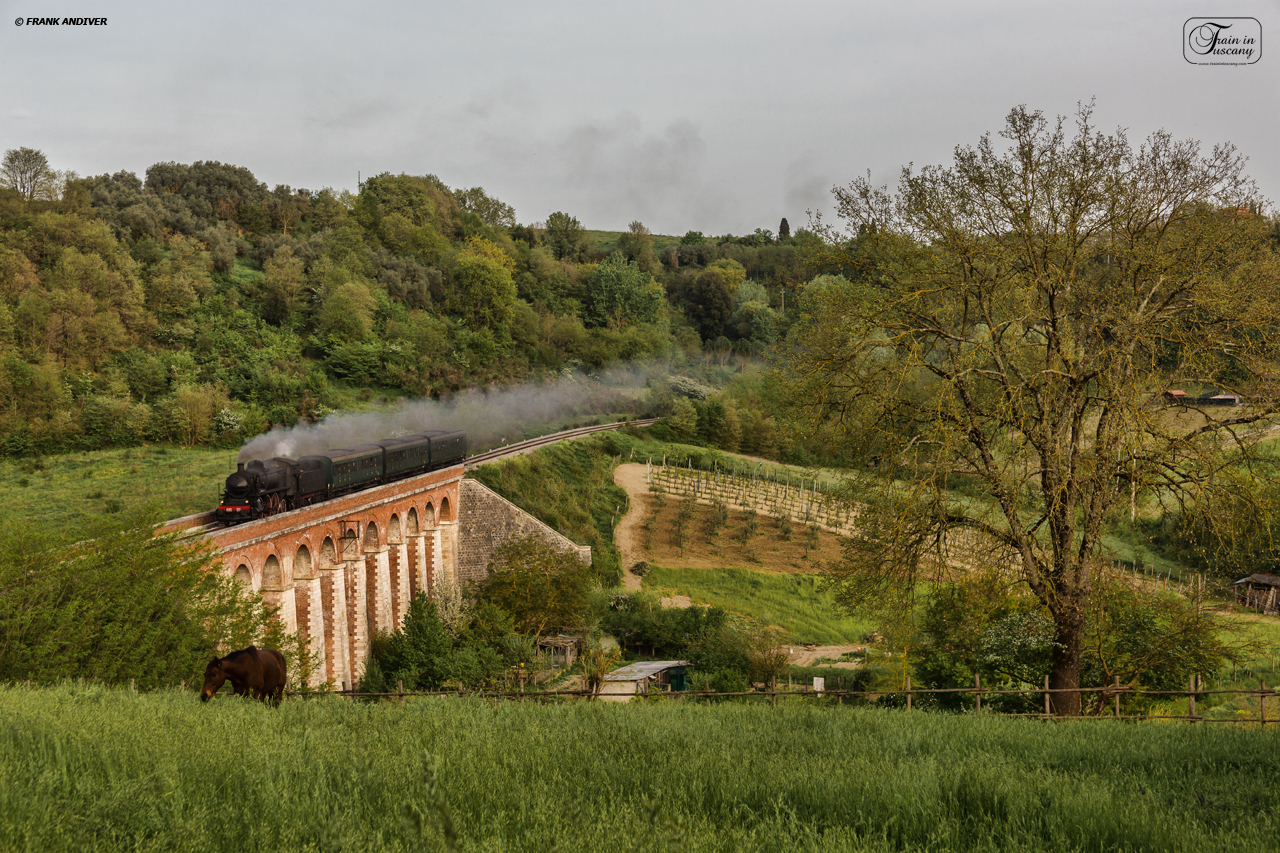 Le Train de la nature à Asciano