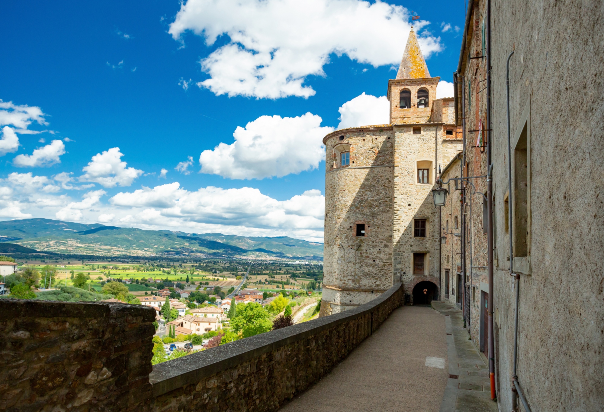 Le village d’Anghiari