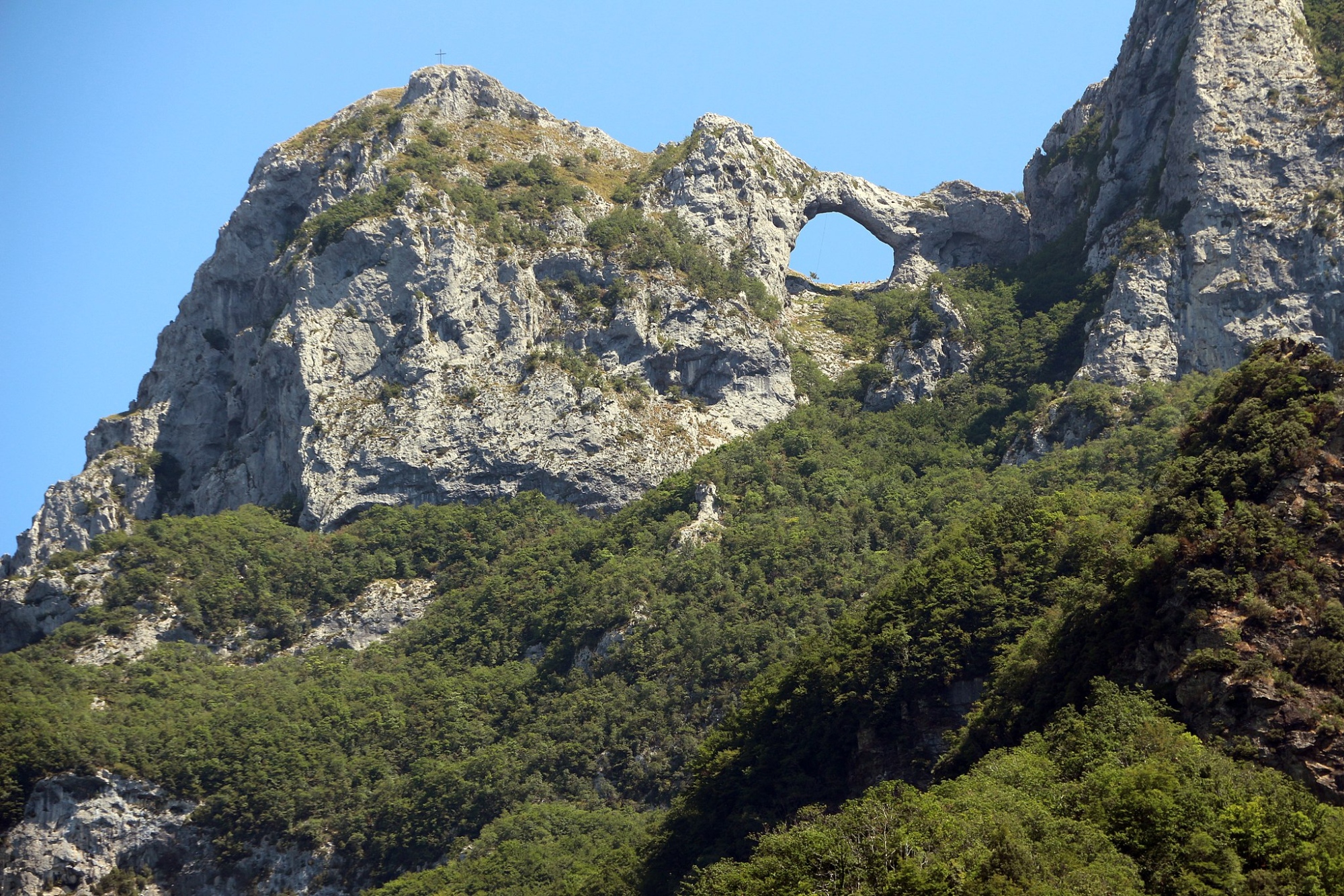 Alpes apuanes mont forato