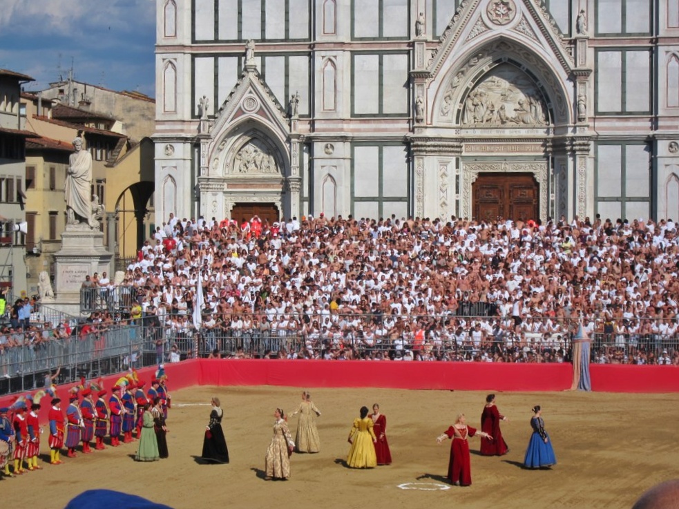 Parade du Calcio storico Fiorentino