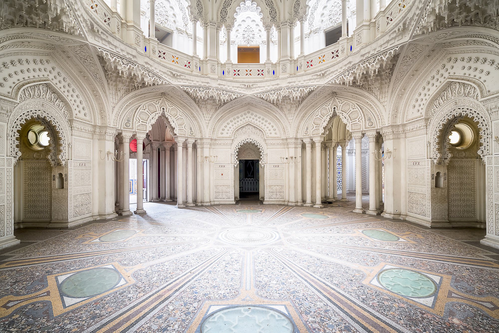 Intérieur du château de Sammezzano