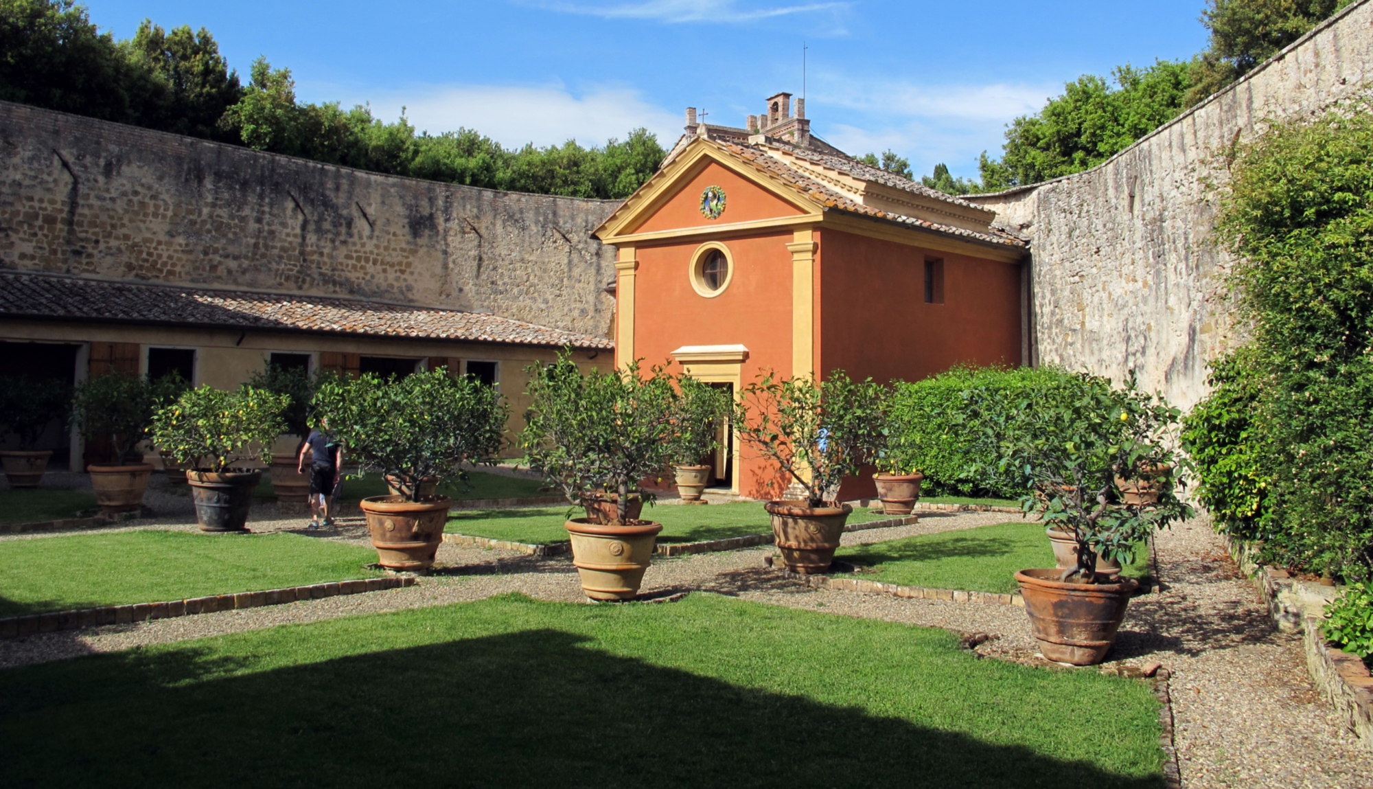 Château de Belcaro, chapelle