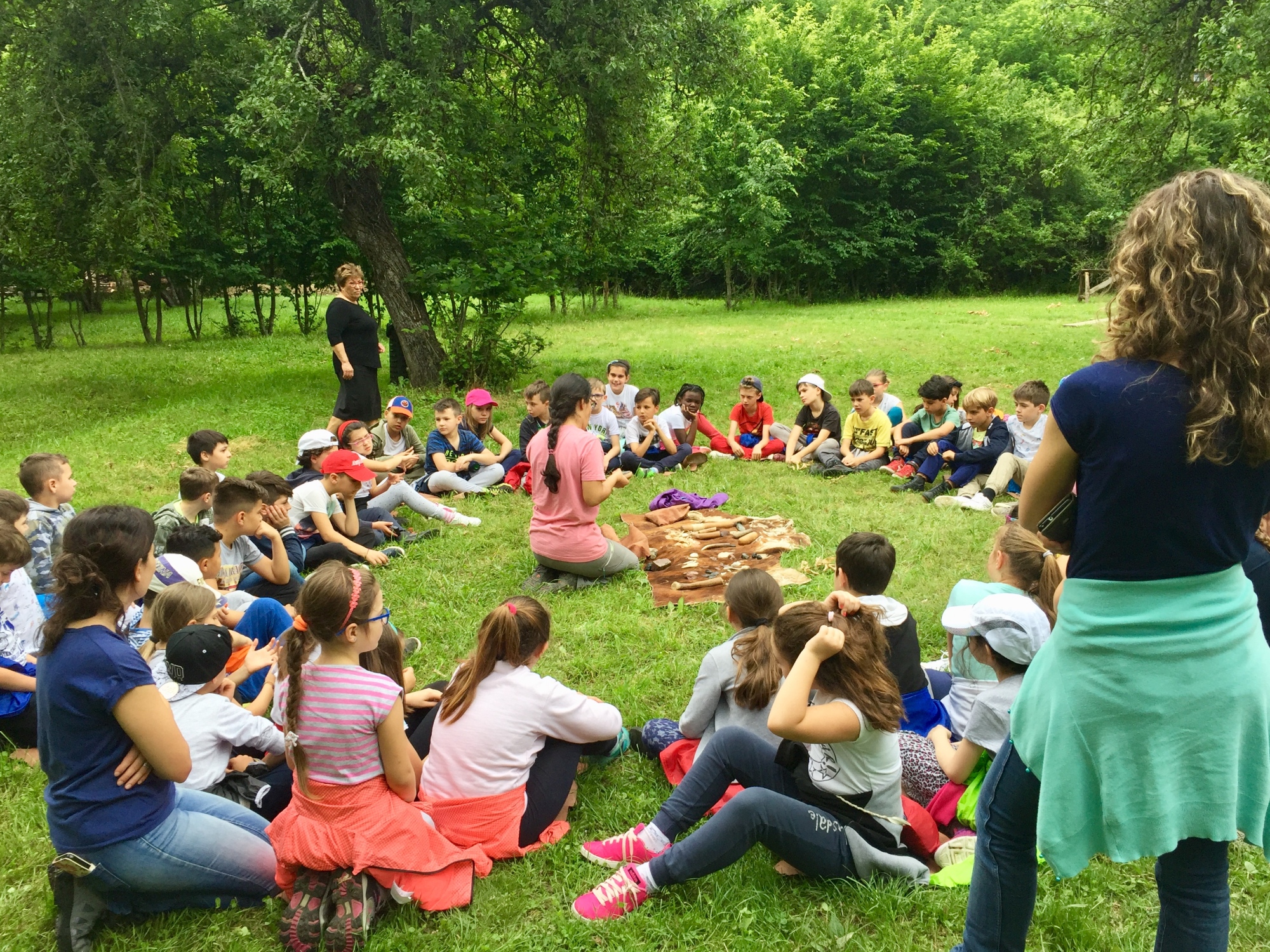 Ateliers pour enfants dans la nature