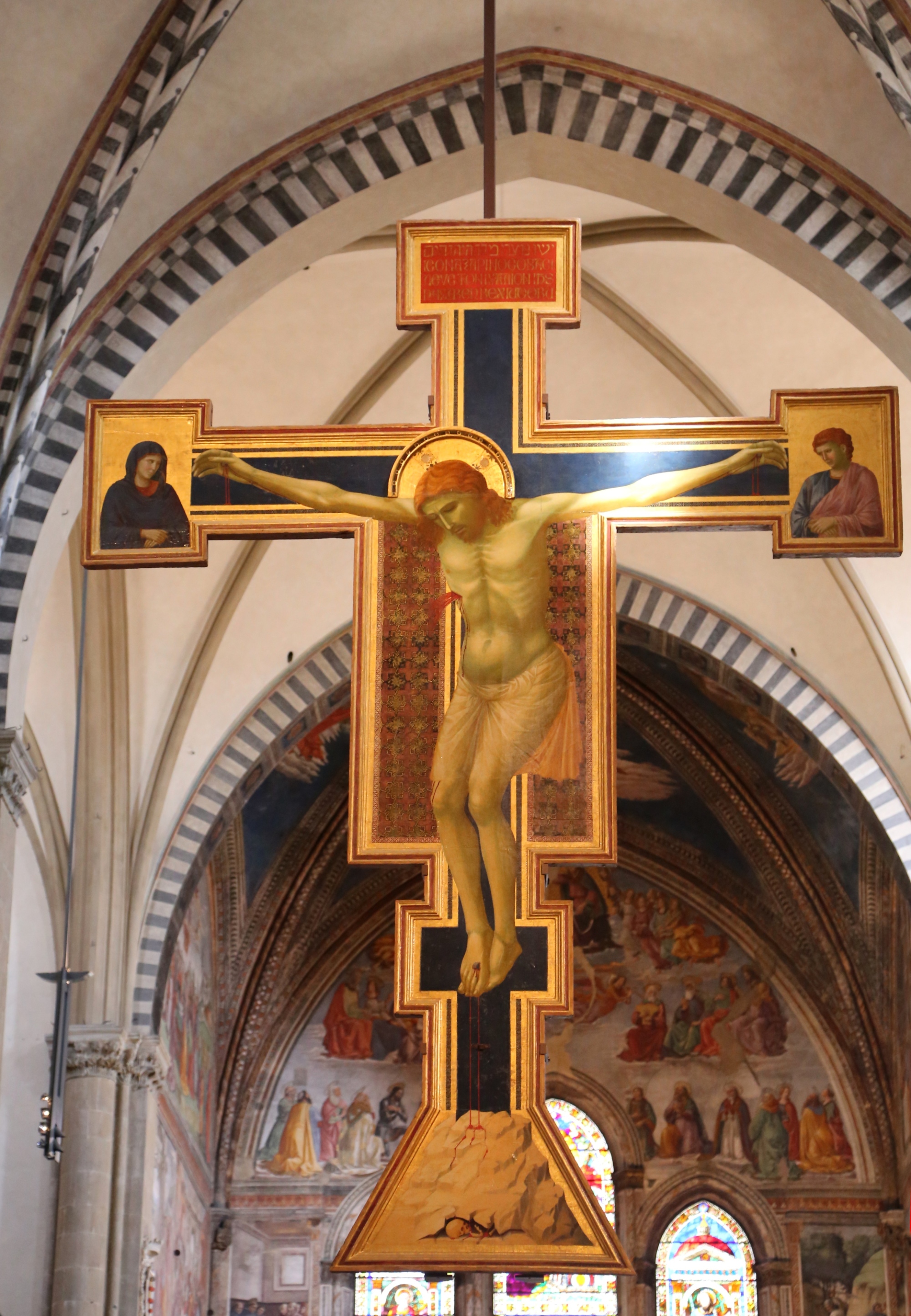 Crucifix dans la Basilique de Santa Maria Novella