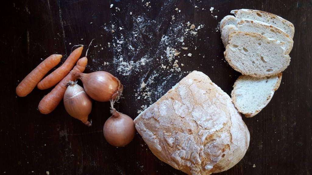 Ingrédients pour la soupe