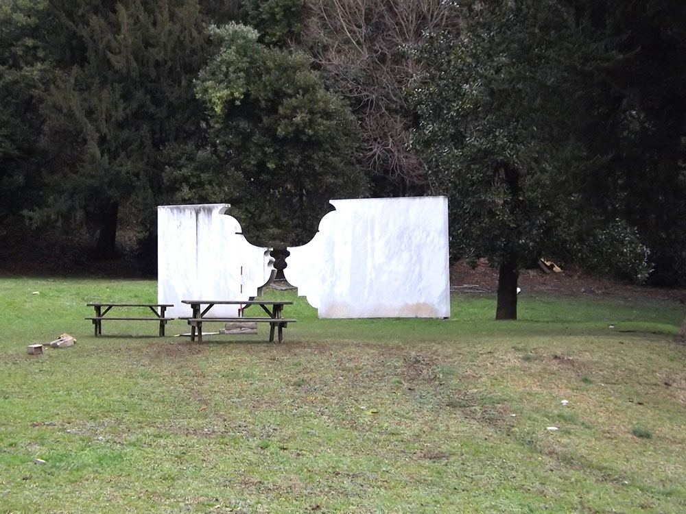 Parc de la Padula à Carrara