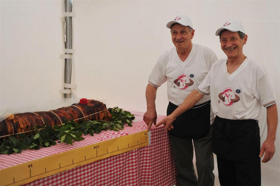 La Porchetta qui bat des records