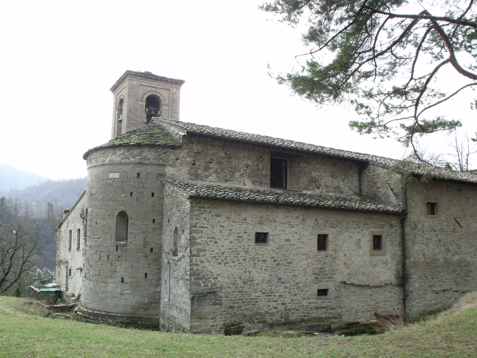 Pieve di San Pancrazio à Sestino, province d'Arezzo, Toscane