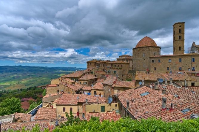 Les toits de Volterra