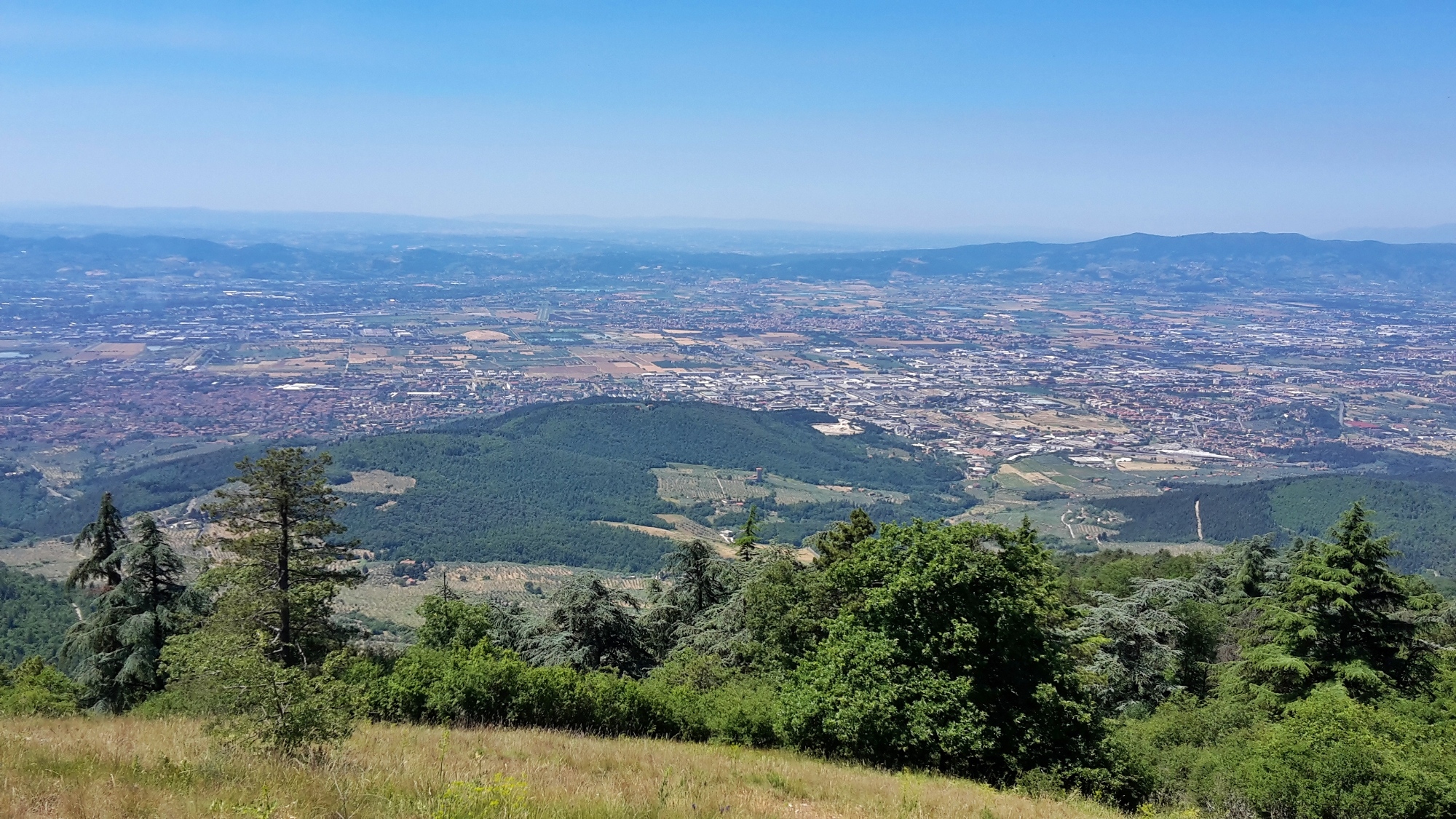 La vue du Mont Morello