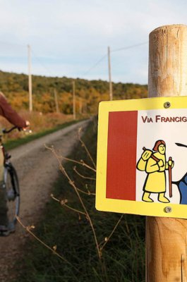 Via Francigena in bici