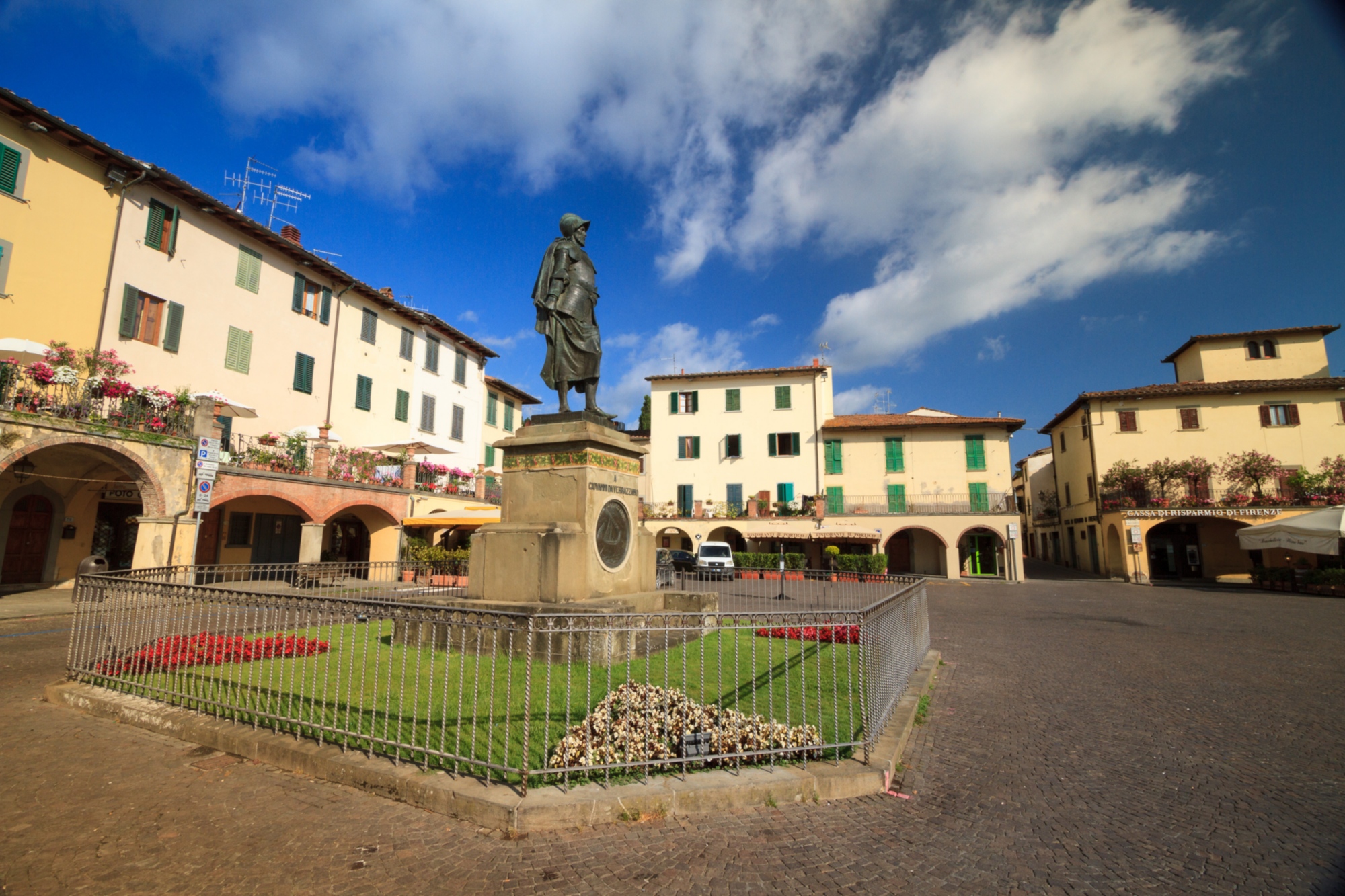 Piazza Matteotti à Greve in Chianti