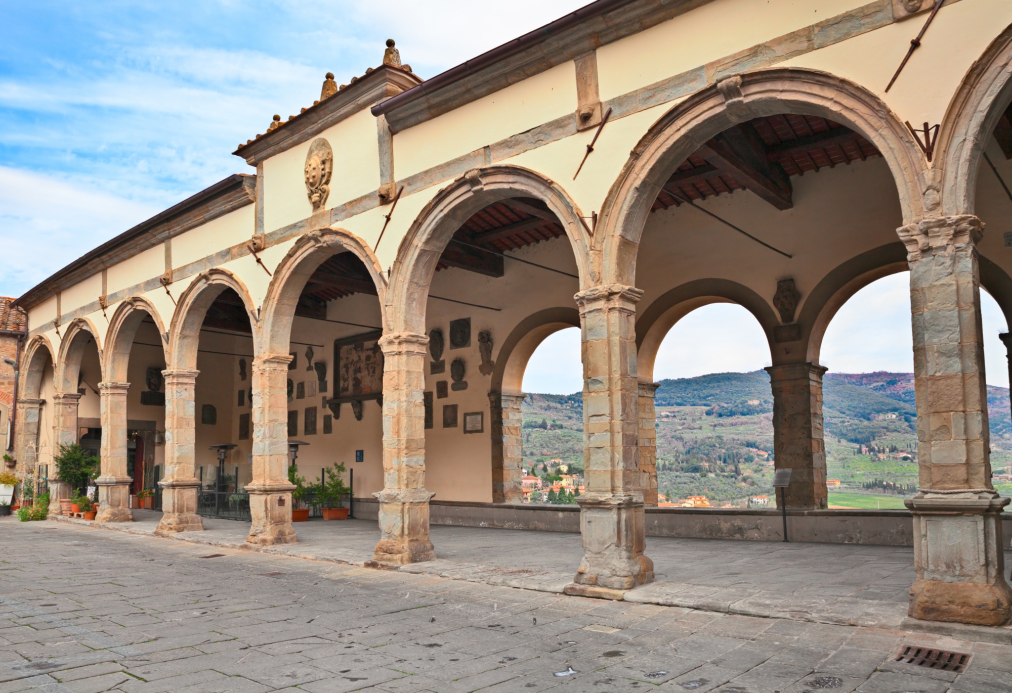 La loggia de Vasari à Castiglion Fiorentino