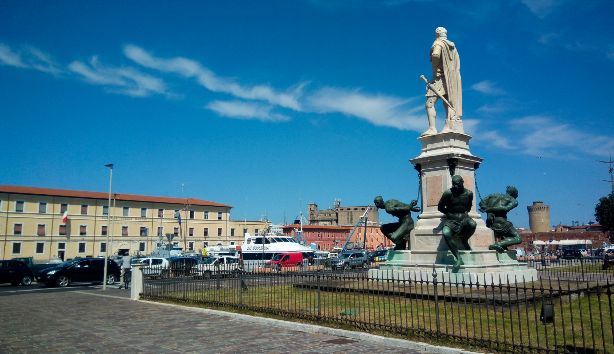 Le monument des Quatre Maures, Livourne