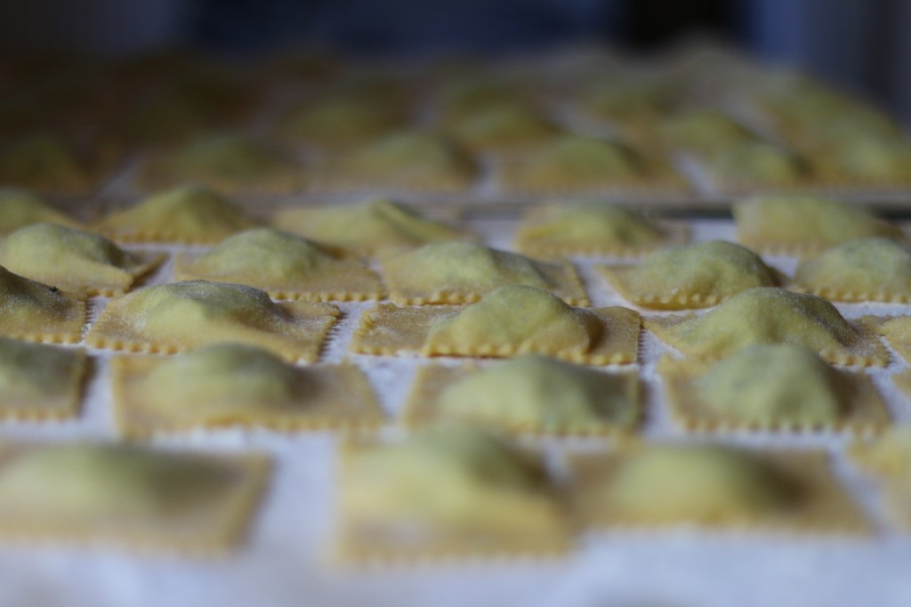 Raviolis aux épinards et à la ricotta