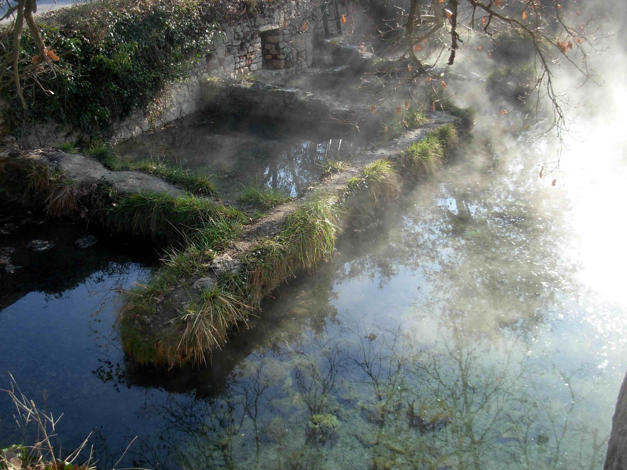 Les sources d'eau « Caldane »