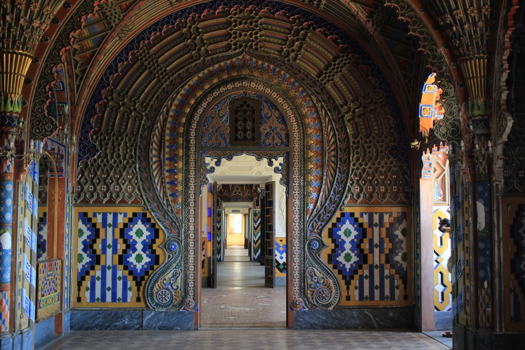 Une vue du Château de Sammezzano