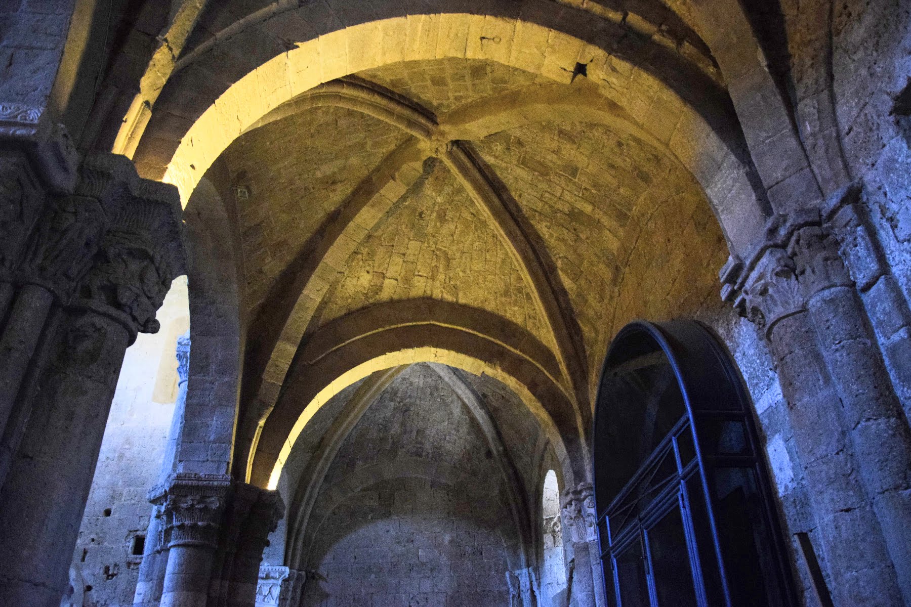 Cathédrale de Sovana, les voûtes