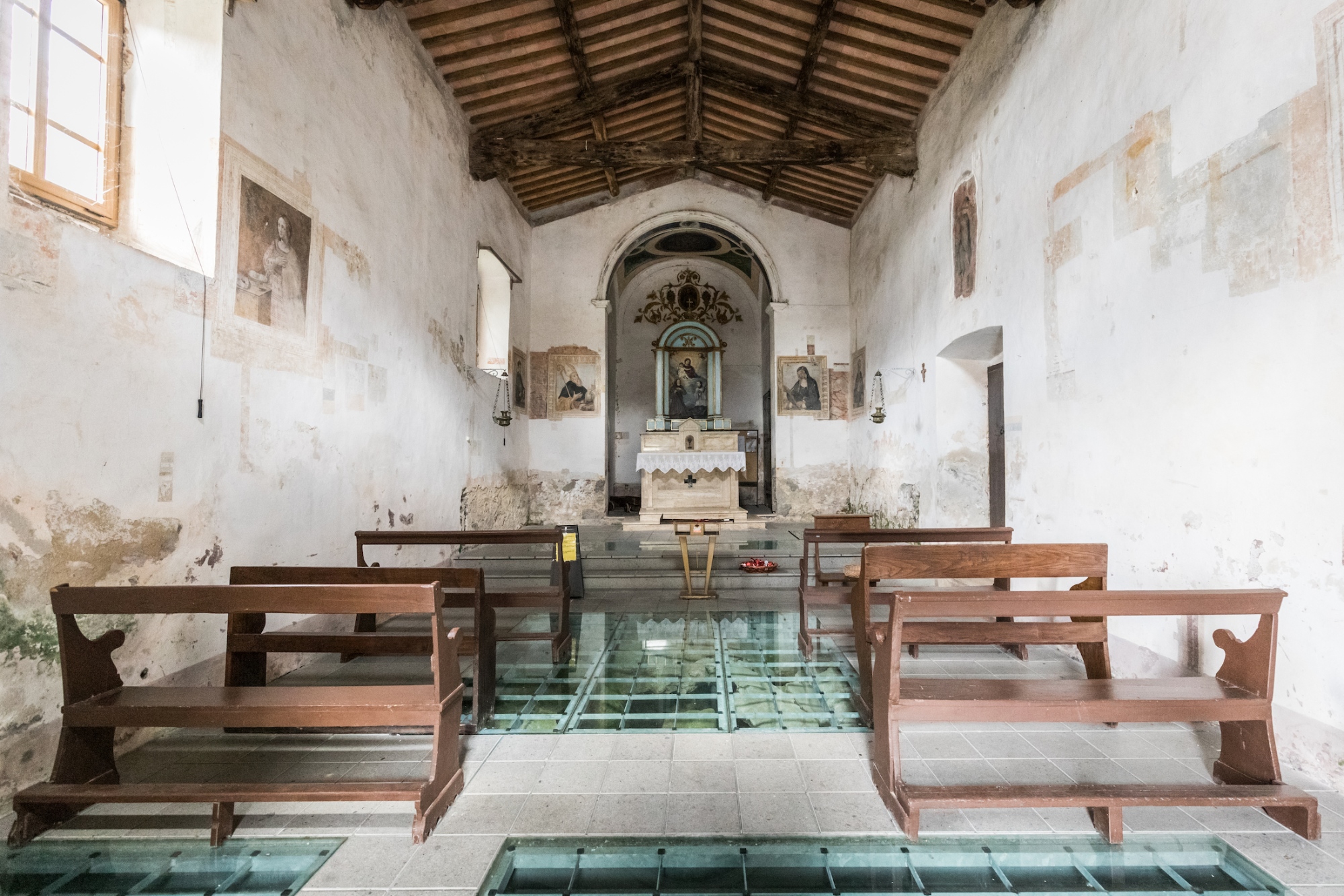 Intérieur de l'église de la Madonna della Neve