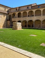 Archeological Museum of Monteriggioni, cloister