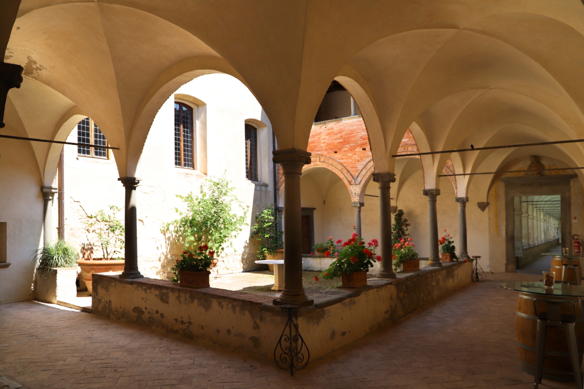 Cloître de la Chartreuse de Pontignano