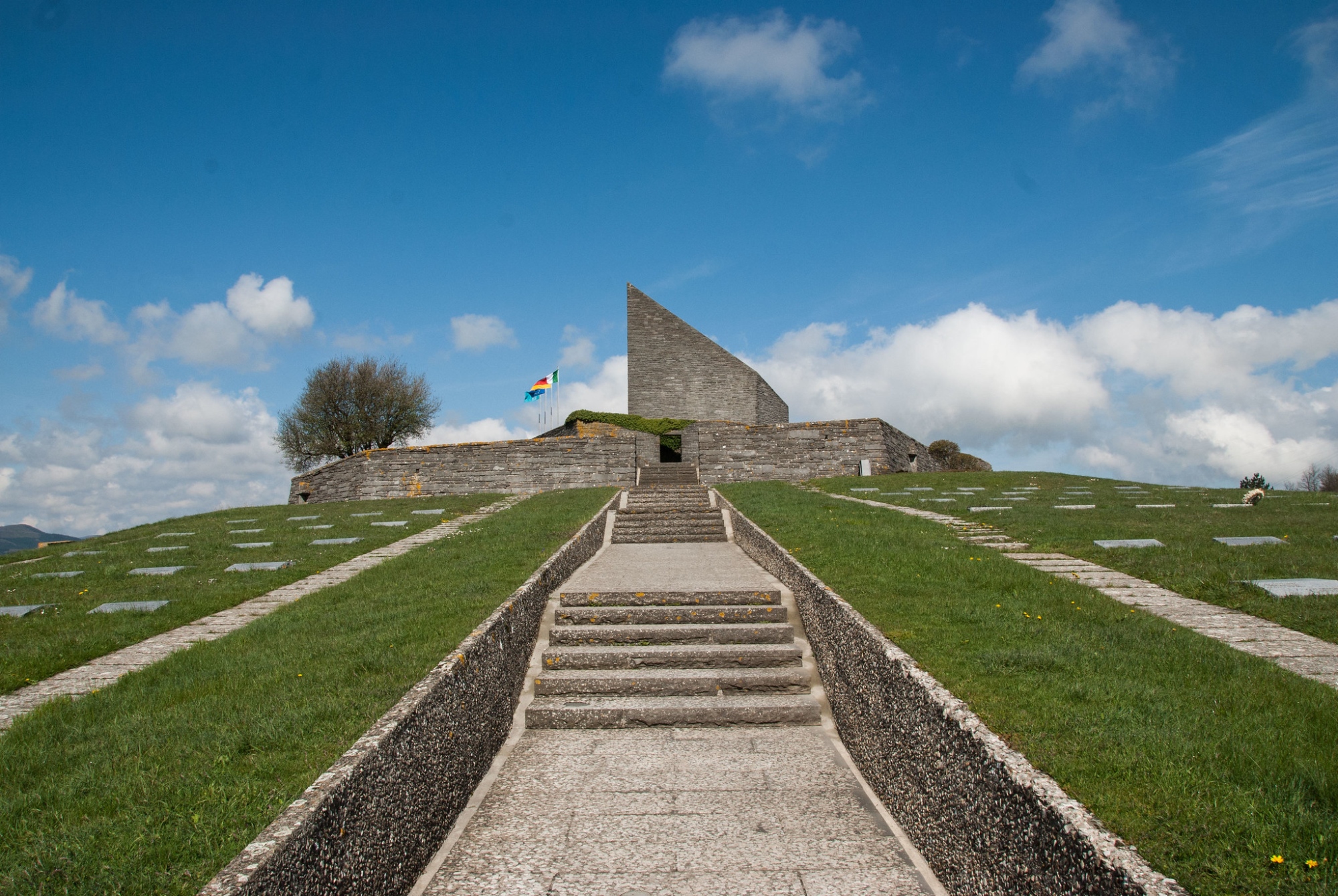 Cimetière allemand du col Passo della Futa