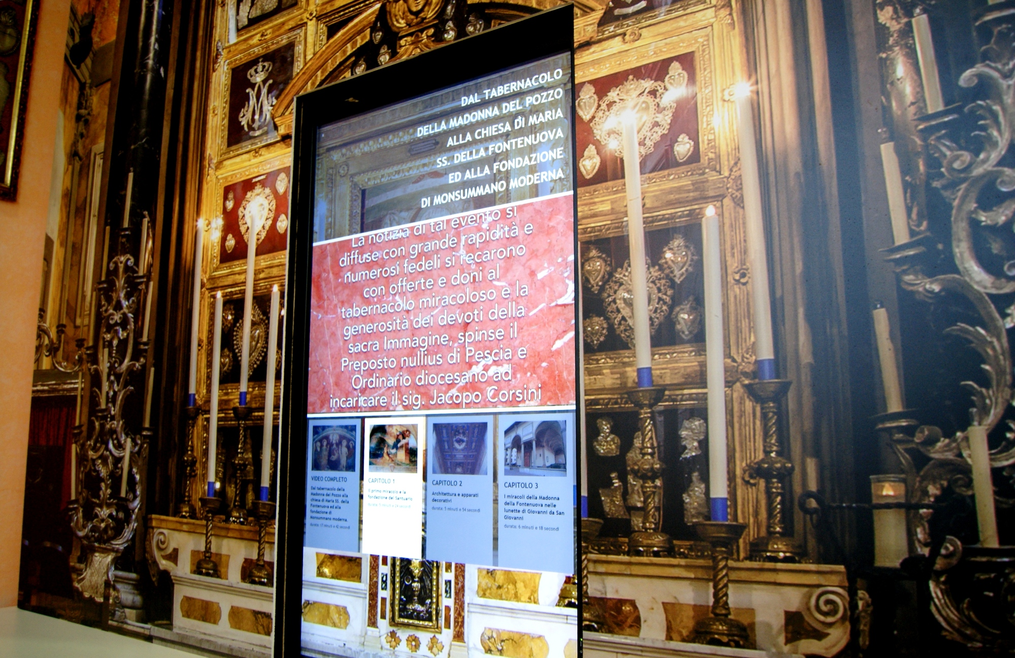 Musée de la ville et du territoire à Monsummano Terme