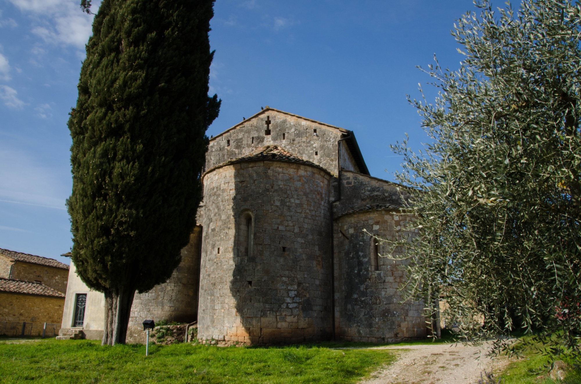 Absides de l’église paroissiale Pieve di San Giovanni Battista