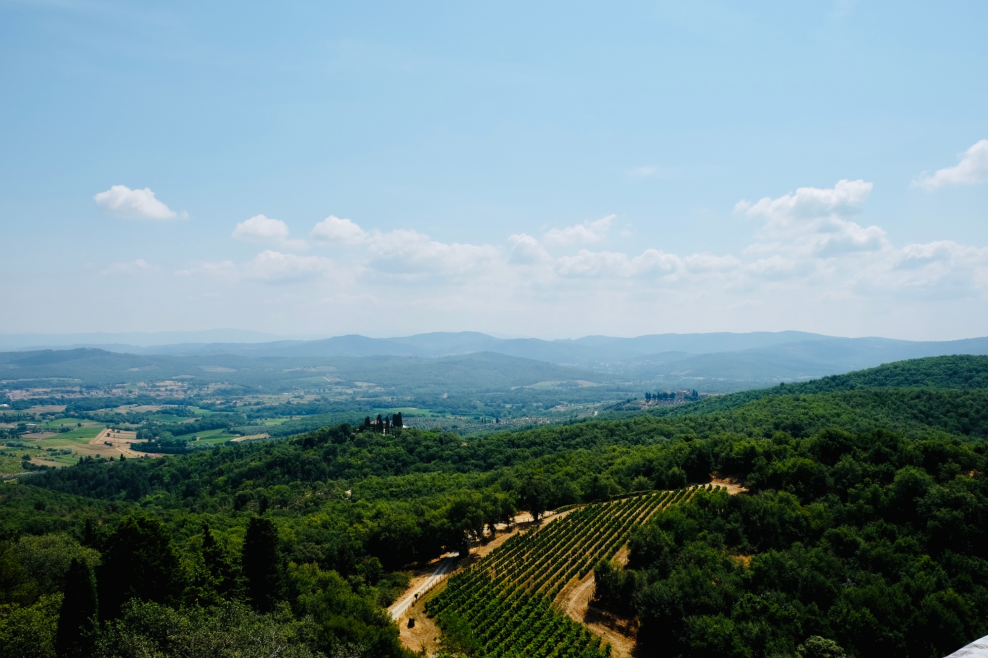 Vue de la Tour de Galatrona