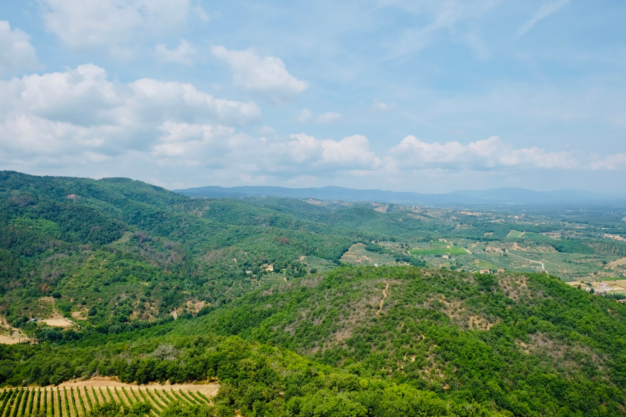 Vue de la Tour de Galatrona