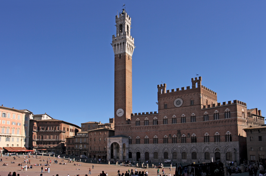 Piazza del Campo à Sienne