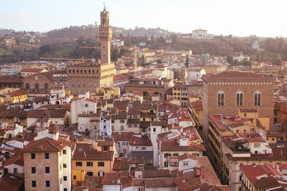 Florence vue du ciel