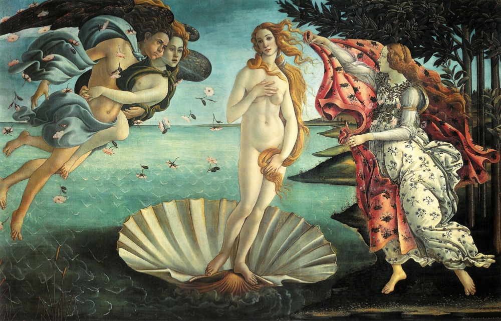 Naissance de Vénus, Sandro Botticelli