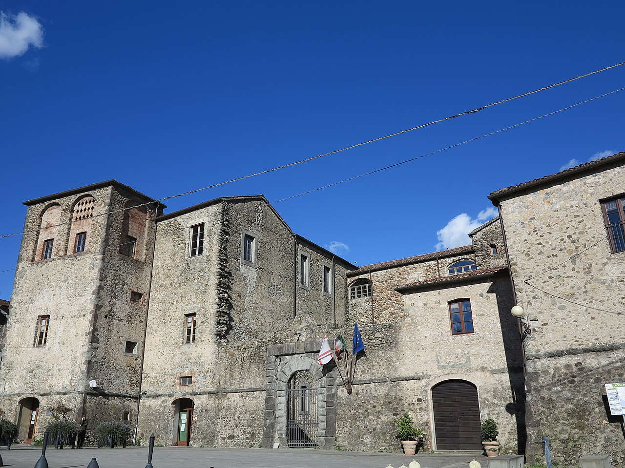 Le château Malaspina de Terrarossa