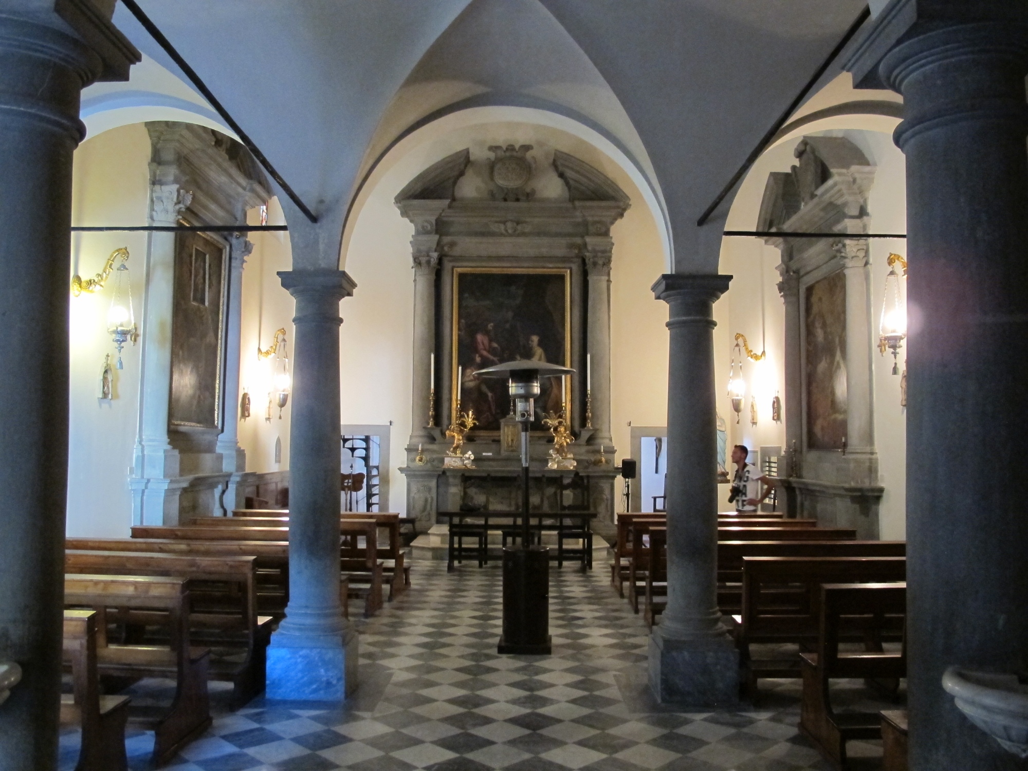 L'église du Conservatoire de Santa Marta