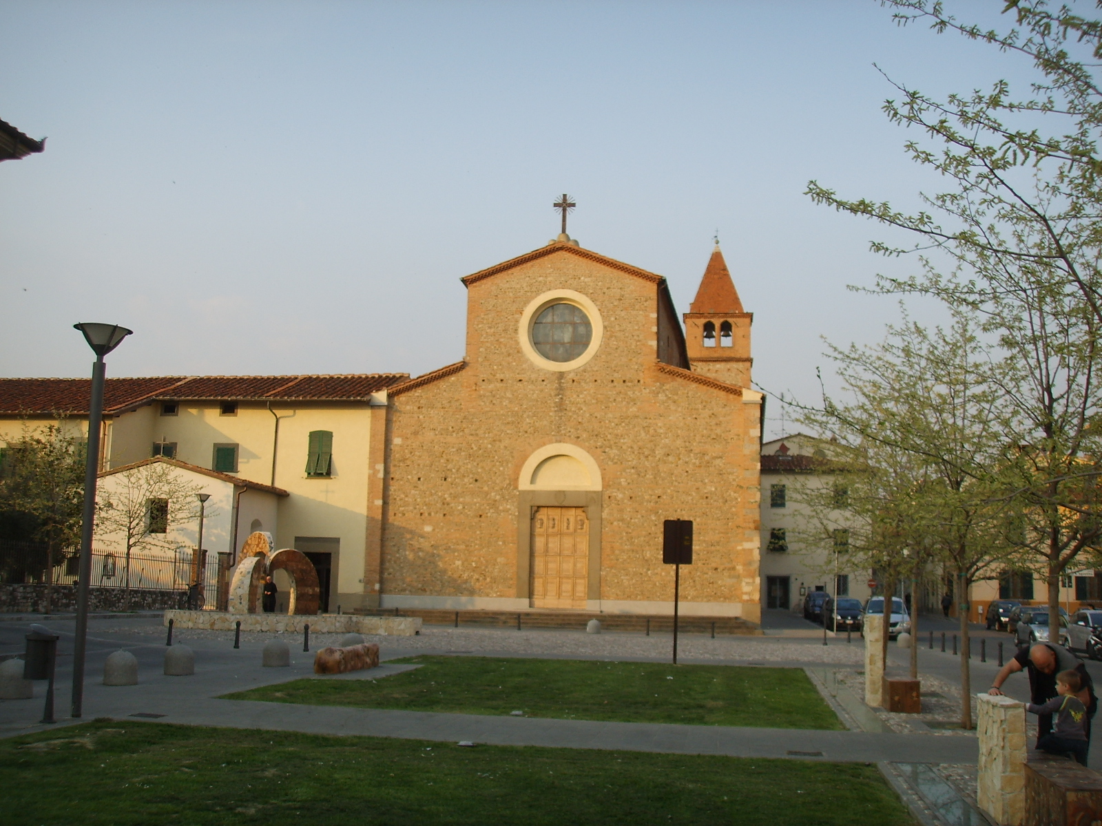 L'Église de Sant'Agostino à Prato