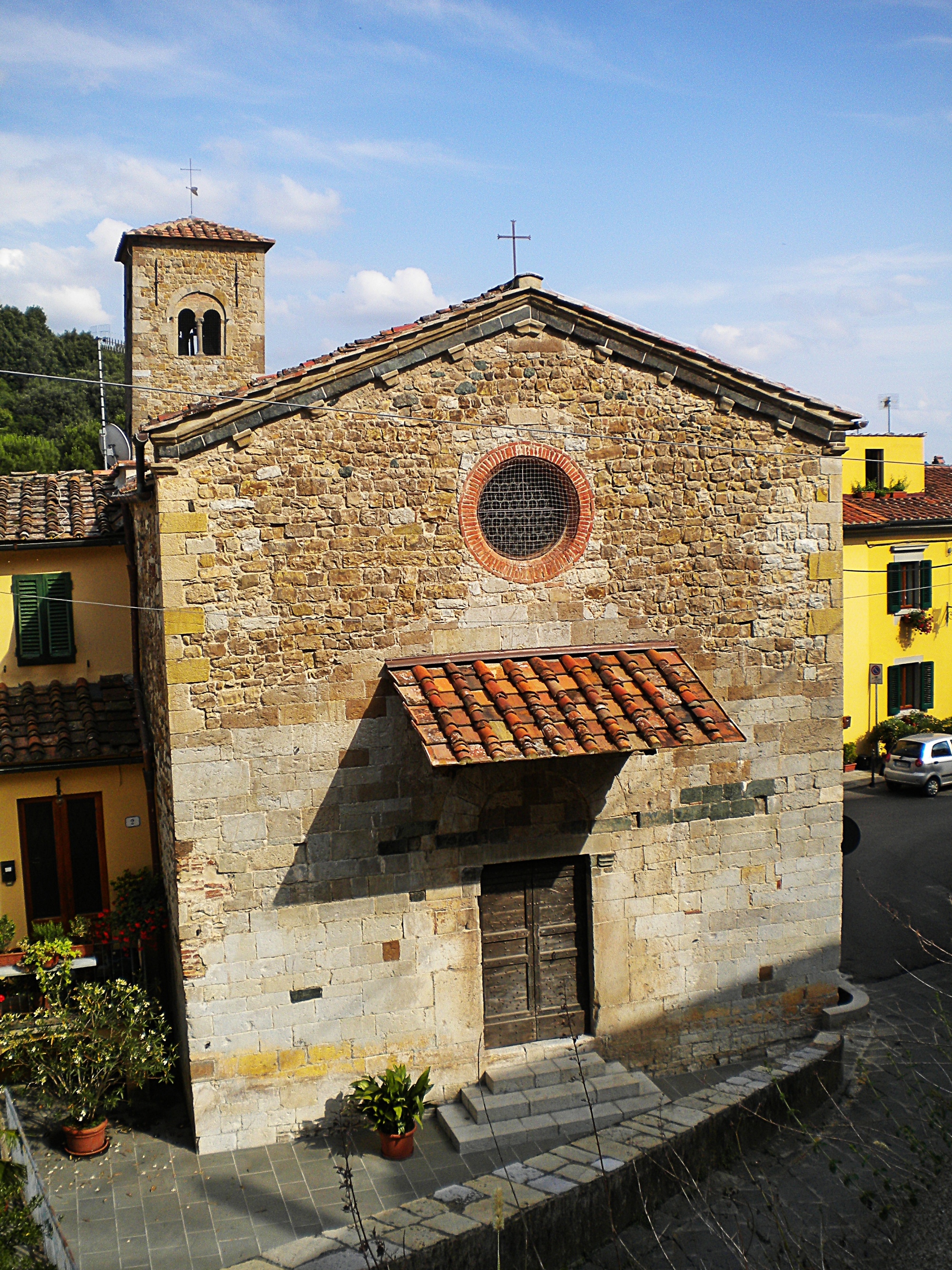 L'église paroissiale Pieve di San Pietro à Figline