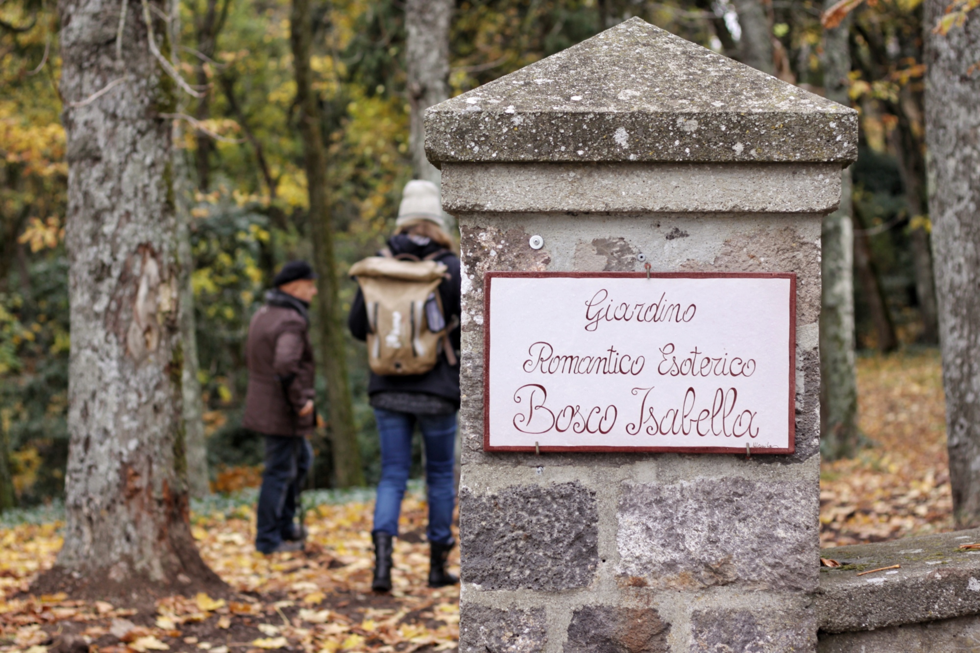 L’entrée de Bosco Isabella