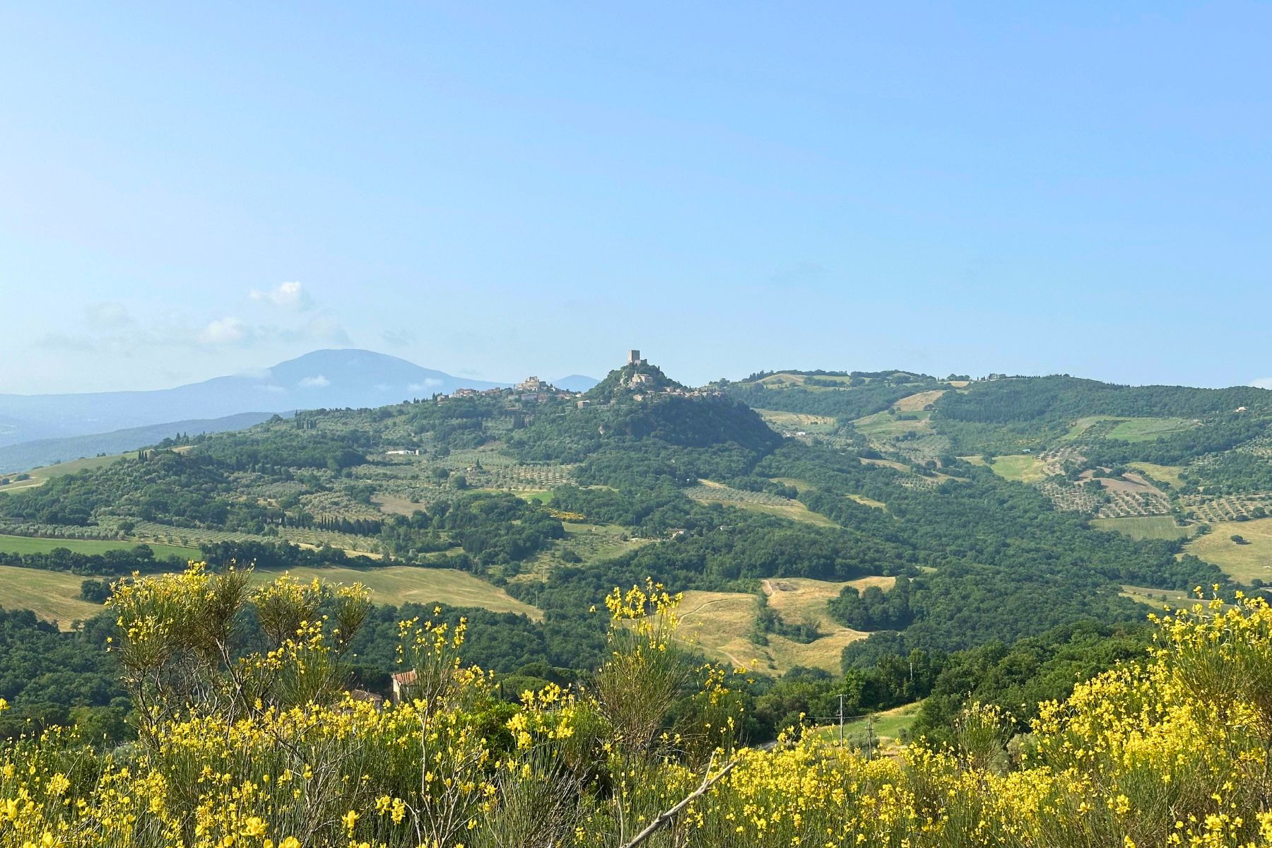 Tappa 36, verso Radicofani