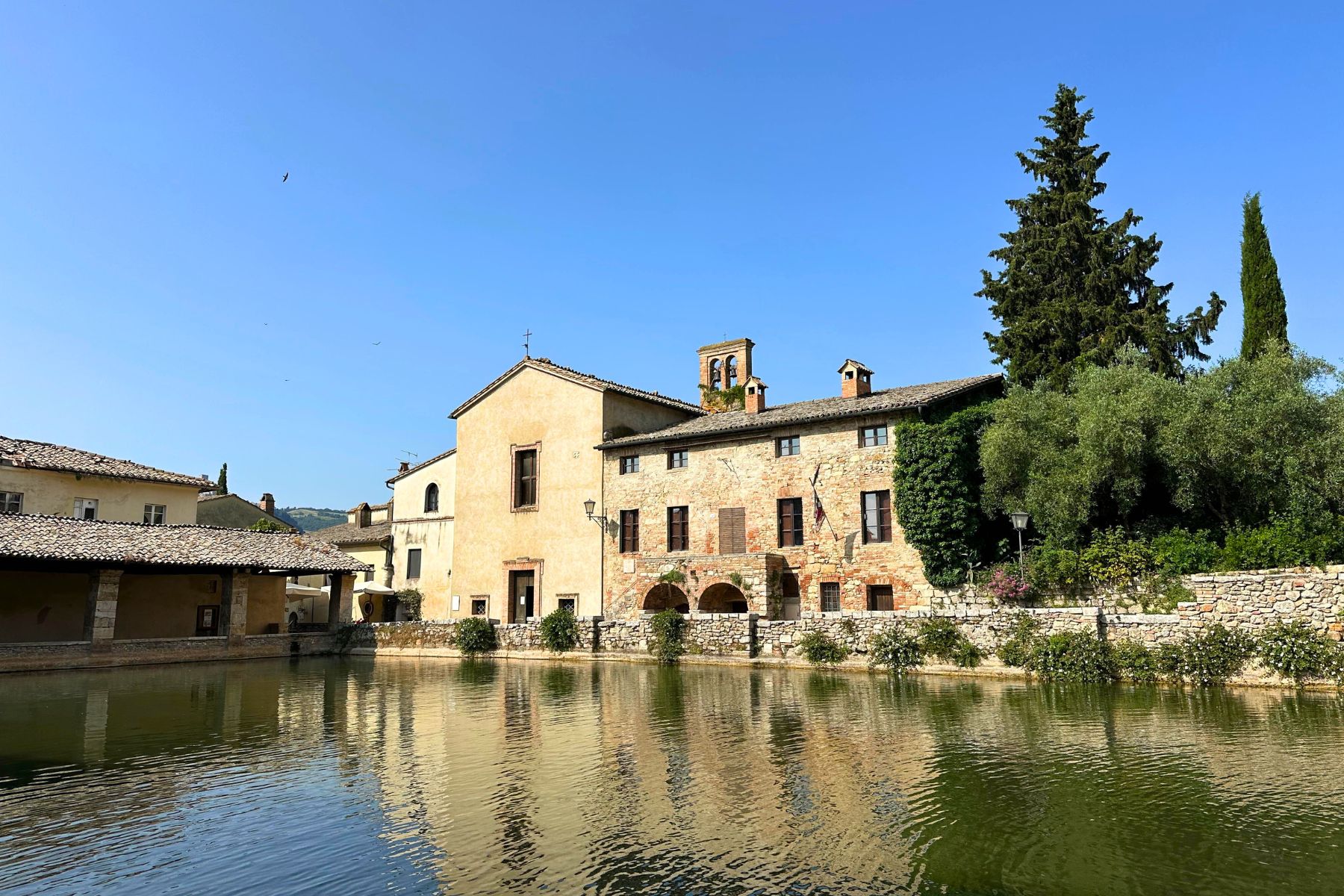 Vasca termale di Bagno Vignoni