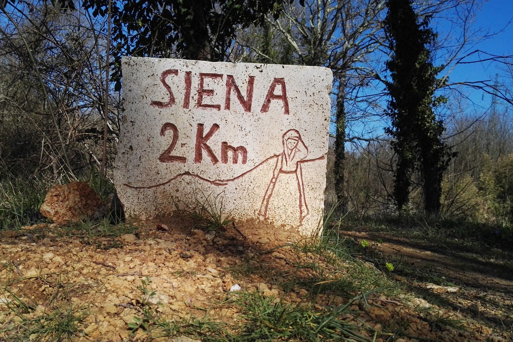 Via Francigena Toscana verso Siena