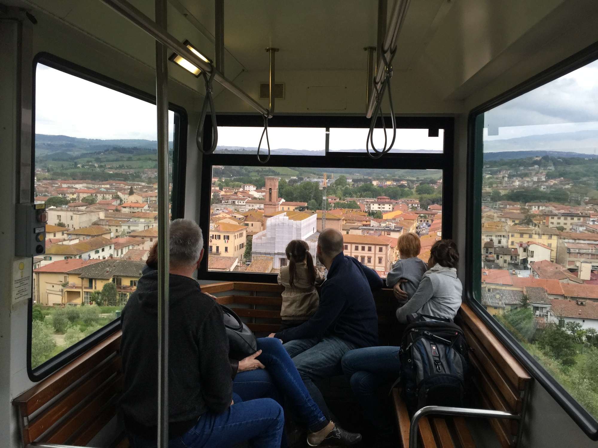 Le funiculaire de Certaldo